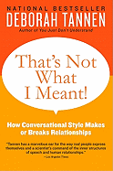 Item #615180 That's Not What I Meant!: How Conversational Style Makes or Breaks...
