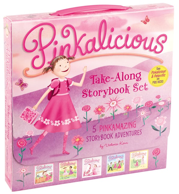 Item #516899 The Pinkalicious Take-Along Storybook Set: Tickled Pink, Pinkalicious and the Pink...