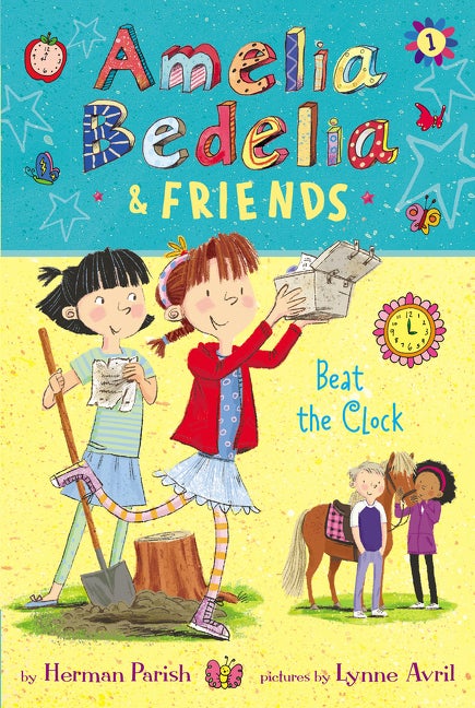 Item #520074 Amelia Bedelia & Friends #1: Amelia Bedelia & Friends Beat the Clock. Herman Parish