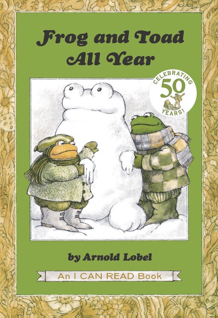 Item #30871 Frog and Toad All Year (I Can Read Level 2). Arnold Lobel