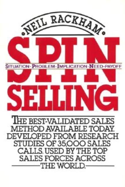 Item #615478 Spin Selling. Neil Rackham