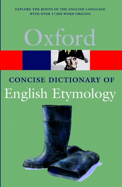 Item #569845 The Concise Oxford Dictionary of English Etymology (Oxford Quick Reference). T. F. Hoad