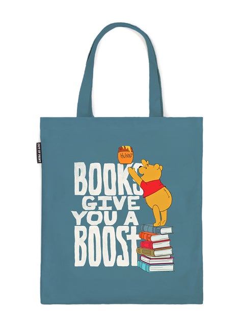 Item #570375 Disney Winnie the Pooh: Books Give You a Boost Tote Bag