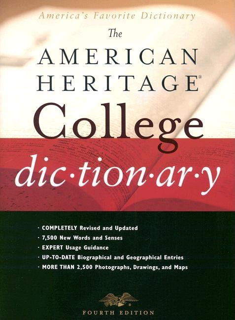 Item #195719 The American Heritage College Dictionary. Houghton Mifflin Company, Manufactured by