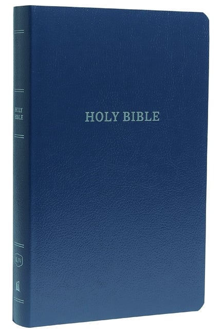 Item #562399 KJV, Gift and Award Bible, Leather-Look, Blue, Red Letter, Comfort Print: Holy...