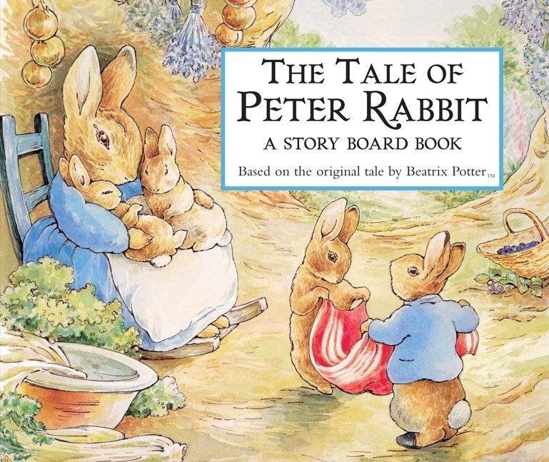 Item #588960 The Tale of Peter Rabbit Story Board Book. Beatrix Potter
