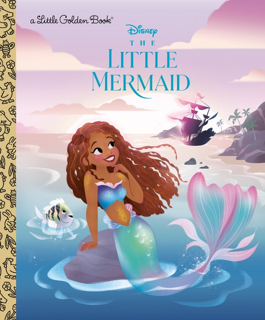 Item #568787 The Little Mermaid (Disney The Little Mermaid) (Little Golden Book). Lois Evans,...