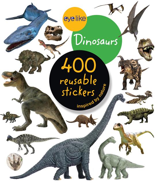 Item #240941 Eyelike Stickers: Dinosaurs. Workman Publishing