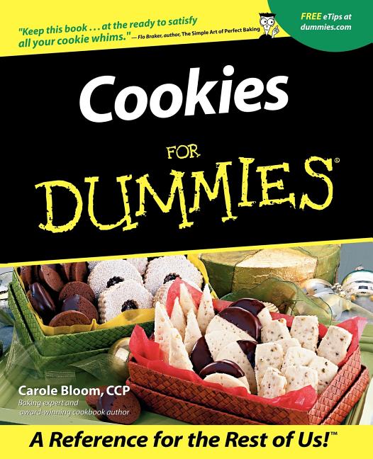 Item #246253 Cookies For Dummies. Carole Bloom CCP