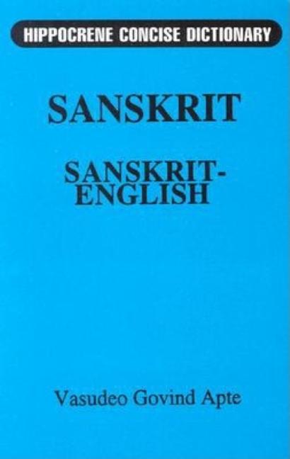 Item #253850 The Concise Sanskrit-English Dictionary (Hippocrene Concise Dictionary). Davidovic...