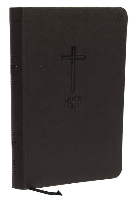 Item #562397 KJV, Value Thinline Bible, Large Print, Leathersoft, Black, Red Letter, Comfort...