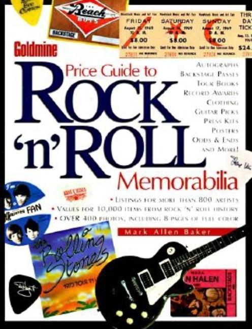 Item #299195 Goldmine Price Guide to Rock `N' Roll Memorabilia (GOLDMINE'S PRICE GUIDE TO ROCK N...