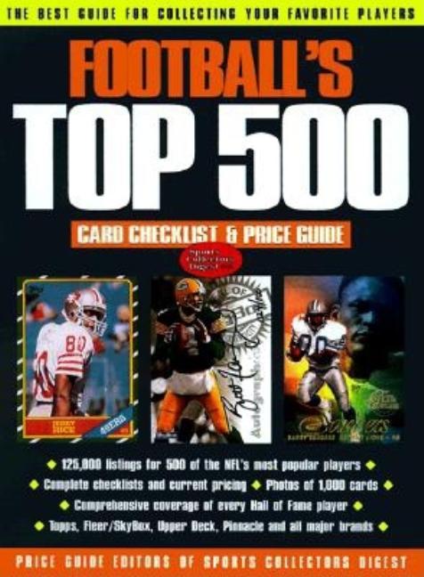 Item #299227 Football's Top 500 Card Checklist & Price Guide