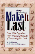 Item #620559 Yankee Magazine's Make It Last: Over 1,000 Ingenious Ways to Extend the Life of...