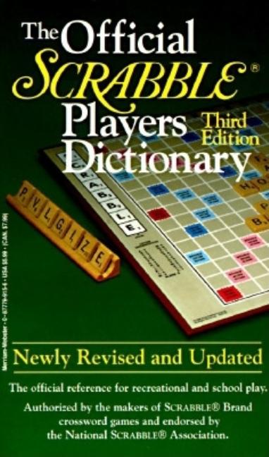 Item #527997 The Official Scrabble Players Dictionary (Third Edition). Merriam-Webster