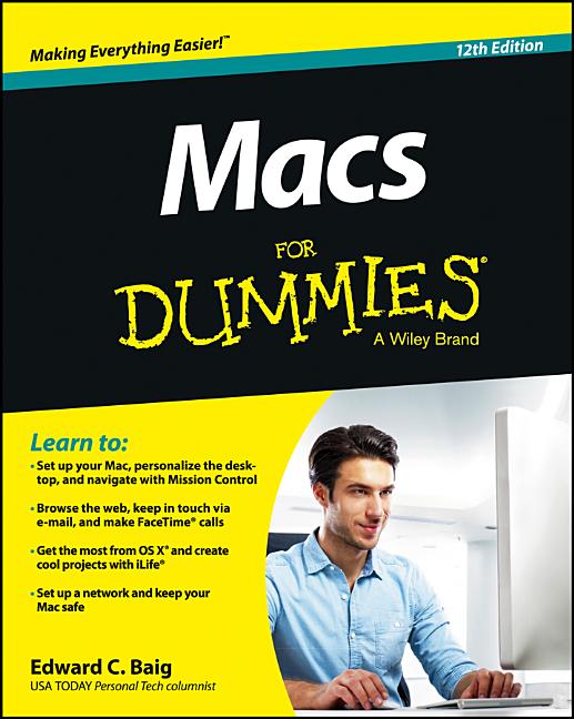 Item #530610 Macs For Dummies. Edward C. Baig