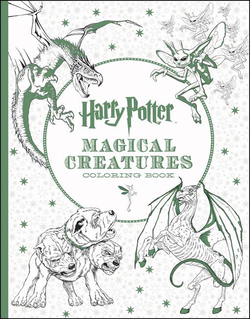 Item #616635 Harry Potter Magical Creatures Coloring Book. Scholastic