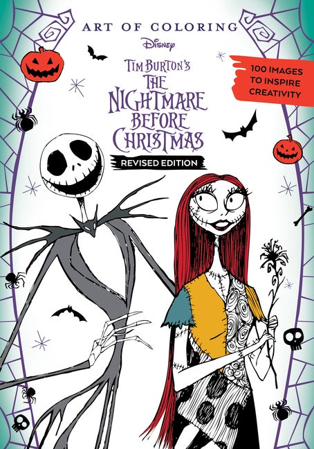 Item #585510 Art of Coloring: Disney Tim Burton's The Nightmare Before Christmas. Disney Books