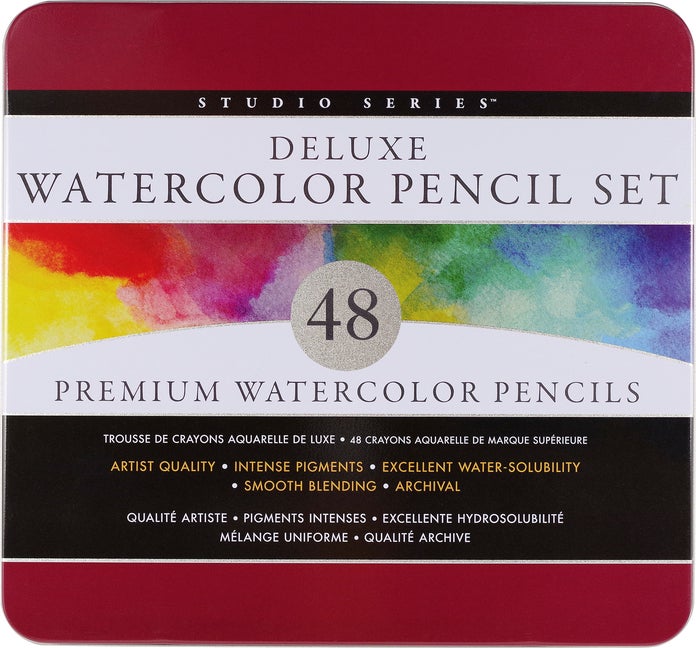 Item #563636 Studio Series Watercolor Pencil Set (48 high pigment, blendable pencils