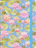 Item #616867 Water Lilies Journal (Diary, Notebook). Peter Pauper Press Inc, Created by