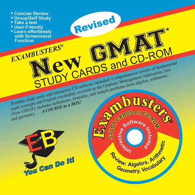 Item #372245 Ace's Exambusters New GMAT CD-Rom & Study Cards. Ace Academics