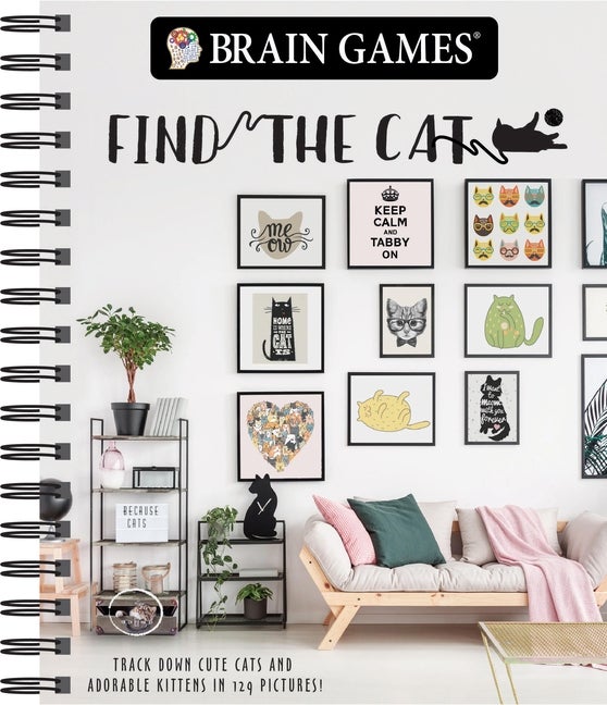 Item #528882 Brain Games - Find the Cat: Track Down Cute Cats and Adorable Kittens in 129...