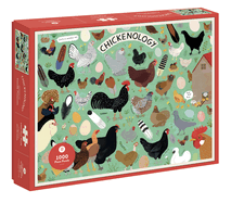 Item #559192 Princeton Architectural Press Chickenology: 1000 Piece Puzzle. Camilla Pintonato