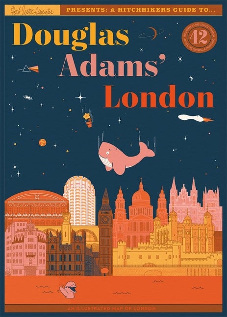 Item #570620 Douglas Adams' London (Herb Lester Associates Guides to the Unexpected). Yvette Keller