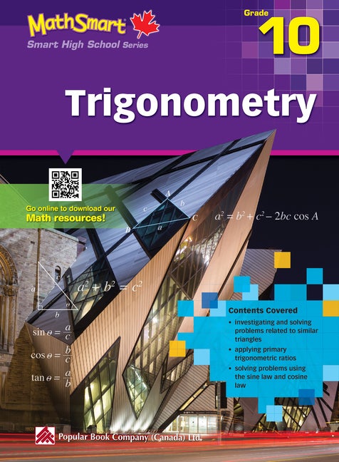Item #570672 MathSmart Grade 10: Trigonometry. Popular Book Company