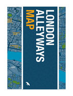 Item #571306 London Alleyways Map (Blue Crow Media Architecture Maps). Matthew Turner