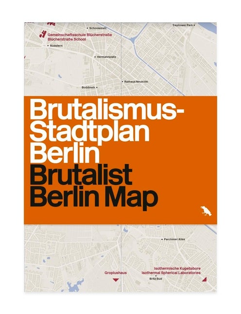 Item #561671 Brutalist Berlin: Brutalismus-Stadtplan Berlin. Felix Torkar