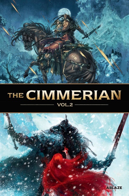 Item #619991 Cimmerian Vol 2. Sylvain Runberg, Robert E., Howard, Robin, Recht