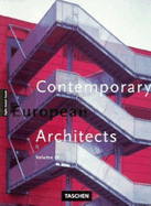 Item #615306 Contemporary European Architects: Vol. 4. Philip Jodidio, Wolfgang, Amsoneit